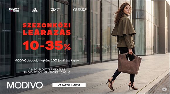 Modivo kuponkód - akár -35% kedvezmény