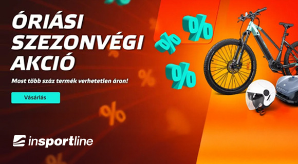 Szezonvégi akció - akár -50% a sporttermékekre az Insportline.hu-n