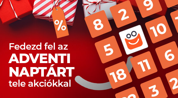 Adventi naptár - kedvezmények a Kuplio.hu oldalon