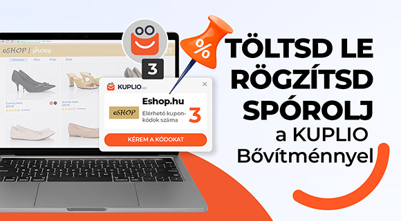 KUPLIO Bővítmény - rögzítsd a kódokat a PC-hez