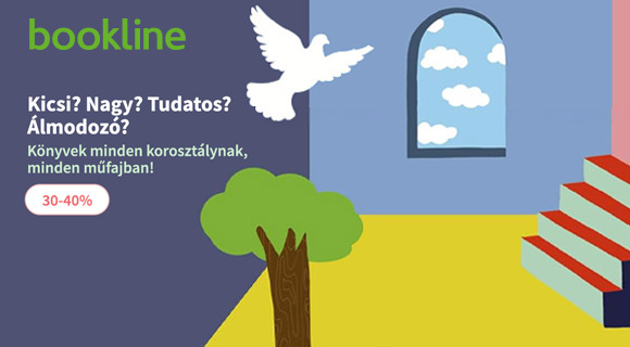 Könyvek minden korosztálynak: akár -40% Bookline kedvezménnyel