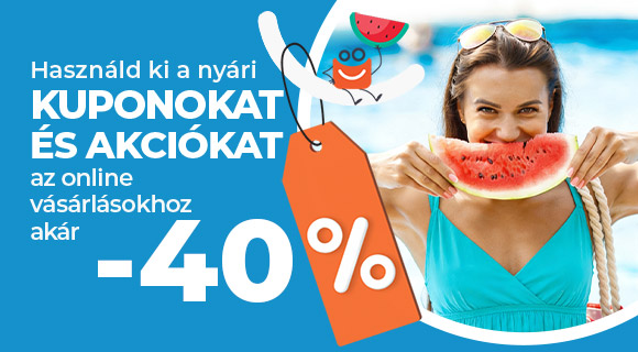 Akár -40% kedvezmények