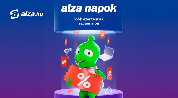 Alza Napok - akár -20% a kiválasztott termékekre