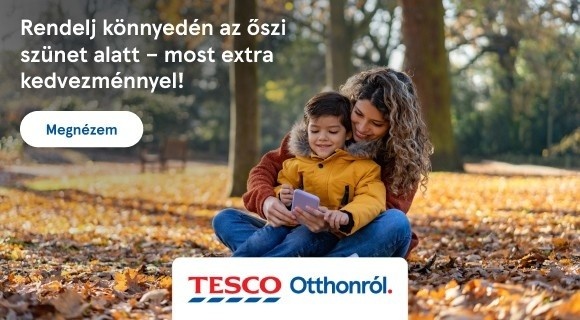 Tesco kuponkód - 1500 Ft kedvezmény az első online rendelésedre