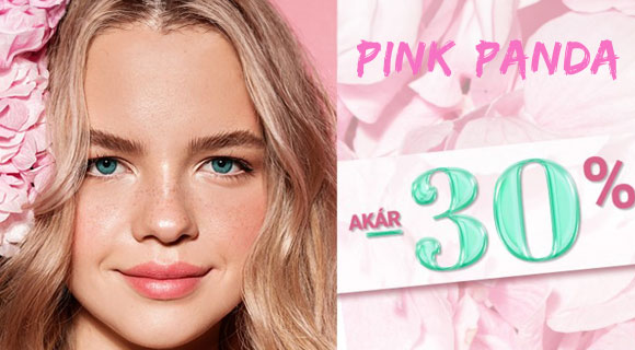 Pinkpanda - 30% kedvezmény a kozmetikumokra