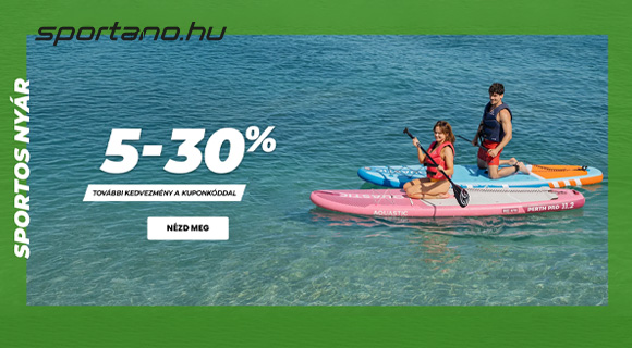 Sportano kuponkód - akár -30% a megjelölt sporttermékekre