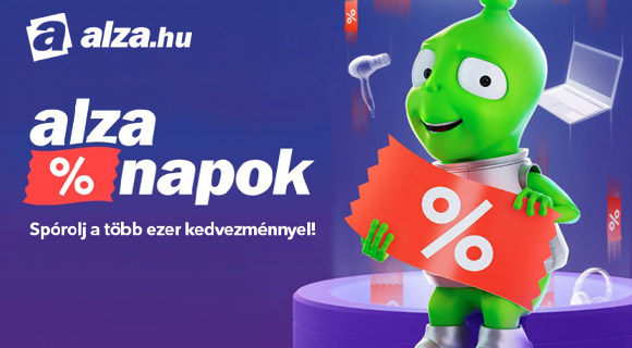 Alza Napok - akár -30% kedvezmény a kiválasztott termékekre