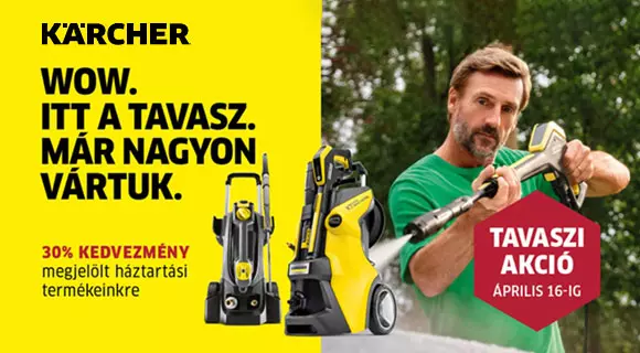 Kaercher - Tavaszi akció