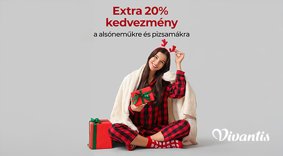 Kupn -20% extra kedvezmény a Vivantis.hu oldalon