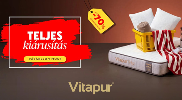 Szezonális kiárusítás - akár -70% kedvezmény a Vitapur akció alatt
