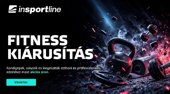 inSPORTline leárazás - akár - 60% a megjelölt fitness termékekre