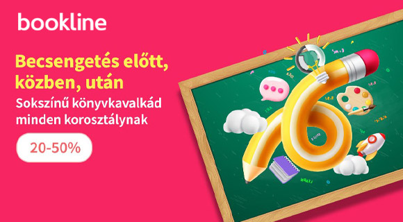 Bookline kedvezmény- akár -50% a kiválasztott mesékre, nyelvkönyvekre