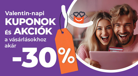 Valentin-napi kedvezmények