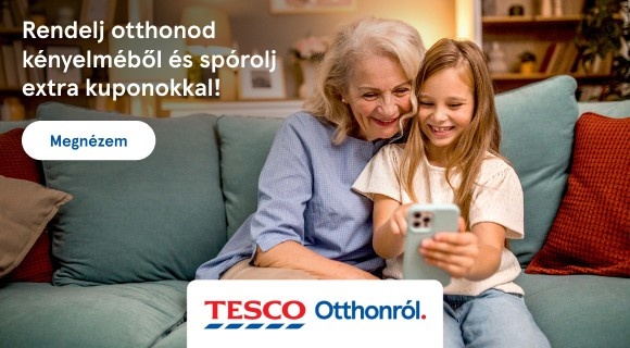 Tesco kuponkód - 2.000 Ft kedvezmény bármely Tesco Online rendelésedre