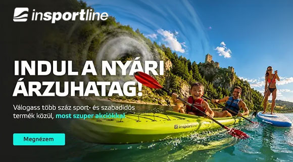 inSPORTline leárazás - akár - 60% a megjelölt fitnesz termékekre