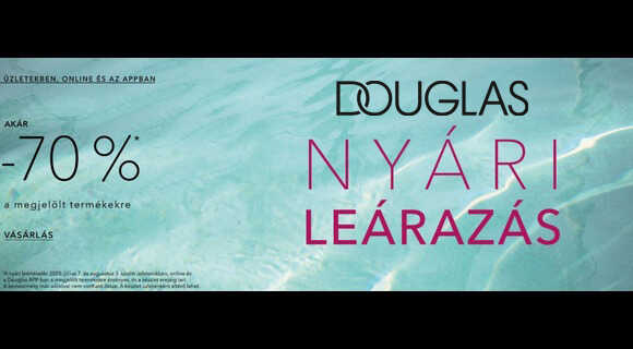 Douglas nyári leárazások