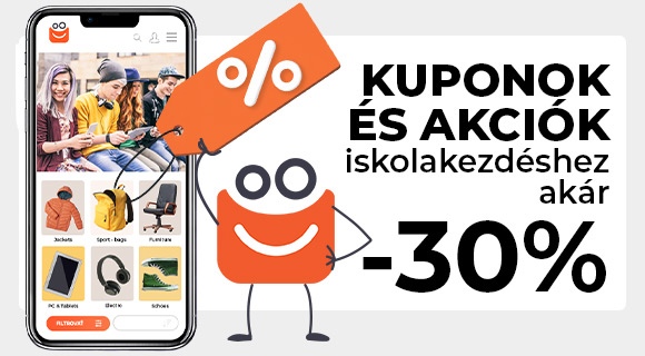 Back to school akció - remek ajánlatok a Kuplio.hu oldalon