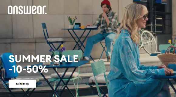Nyári Answear leárazás- akár -50% a női ruhákra, cipőkre, kiegészítőkre