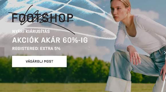 Nyári Footshop kiárusítás - akár -60% a kiválasztott termékekre