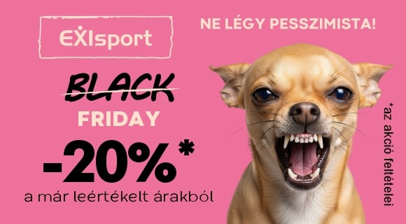 EXIsport Black Friday kuponkód - 20% kedvezmény a sporttermékekre