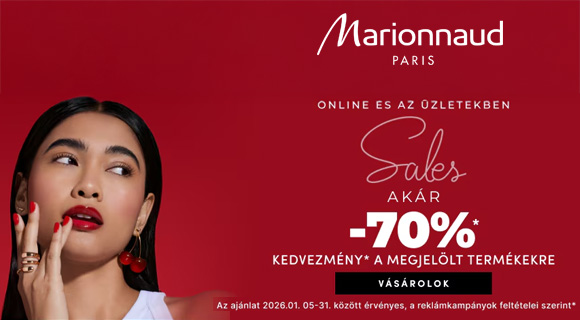 Marionnaud akció -akár -70% a megjelölt kozmetikumokra
