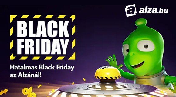 Alza Black Friday - akár -70% kedvezmény a megjelölt termékekre