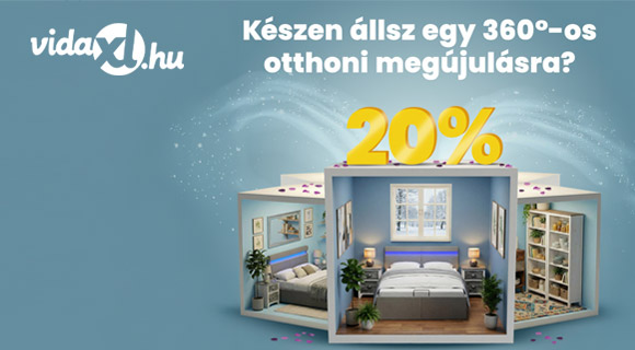 Praktikus bútorok, maximális kényelem - akár -20% kedvezmény a Vidaxl.hu oldalon