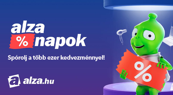 Alza Napok - akár -30% kedvezmény a kiválasztott termékekre