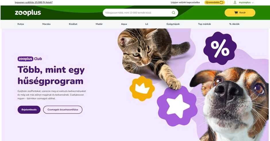 Miért érdemes regisztrálni a zooplus Club hűségprogramba? Az aktuális akciók áttekintése