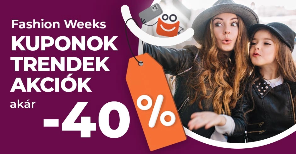 Őszi Fashion weeks: Itt az ideje az akciós vásárlásnak
