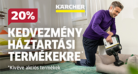 Kärcher Kärcher kuponkód – 20% minden háztartási termékekre