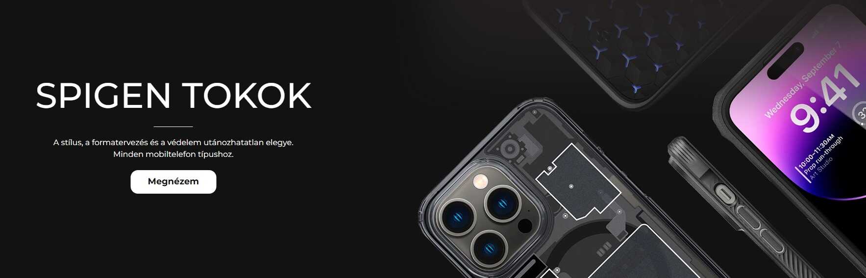 Spigen webshop banner