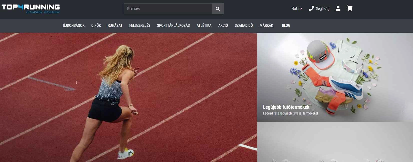 Női futó, cipők, zoknik és sapka