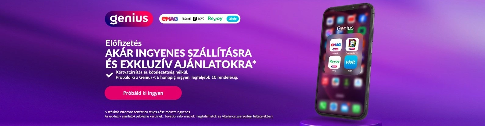 Genius program reklám