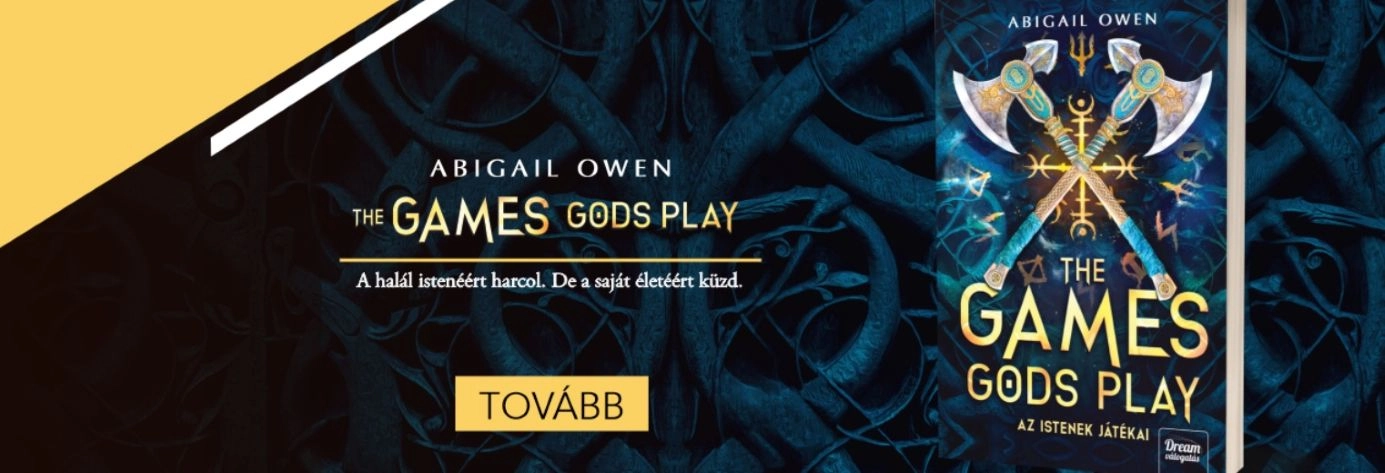 Abigail Owen könyvét reklámozó banner