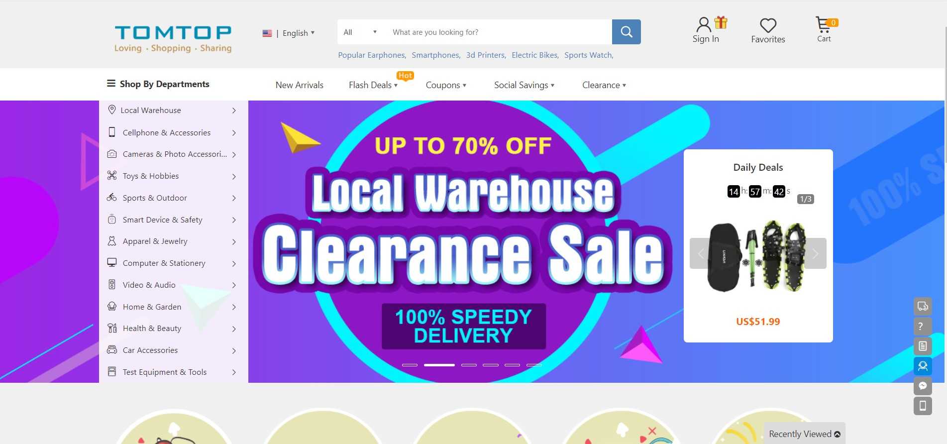 tomtop webshop