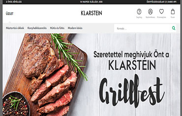 Klarstein internetes áruház