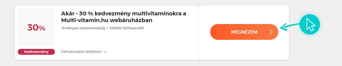 Multi-vitamin akciók felhasználása