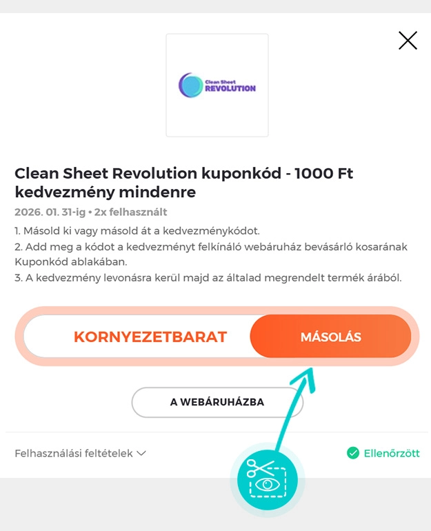 Útmutató egy Clean Sheet Revolution kuponkód bemásolásához