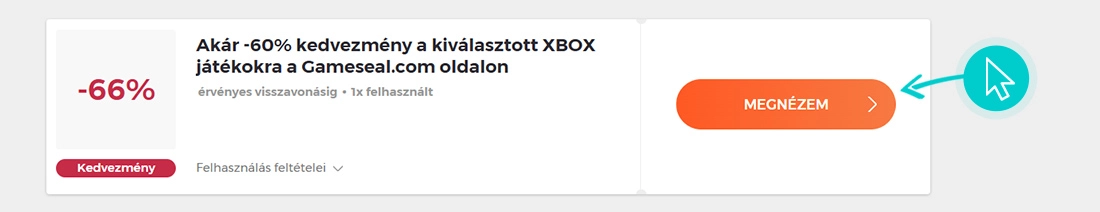 Gameseal akciók felhasználása