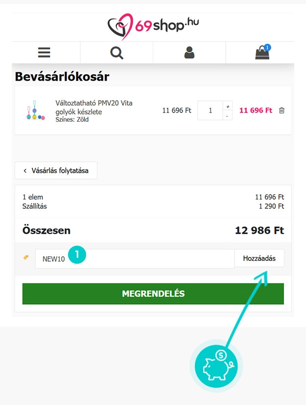 Útmutató egy 69shop kuponkód beváltásához
