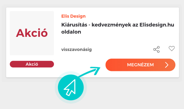 Elis Design akciók felhasználása