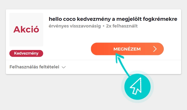 hello coco akciók felhasználása