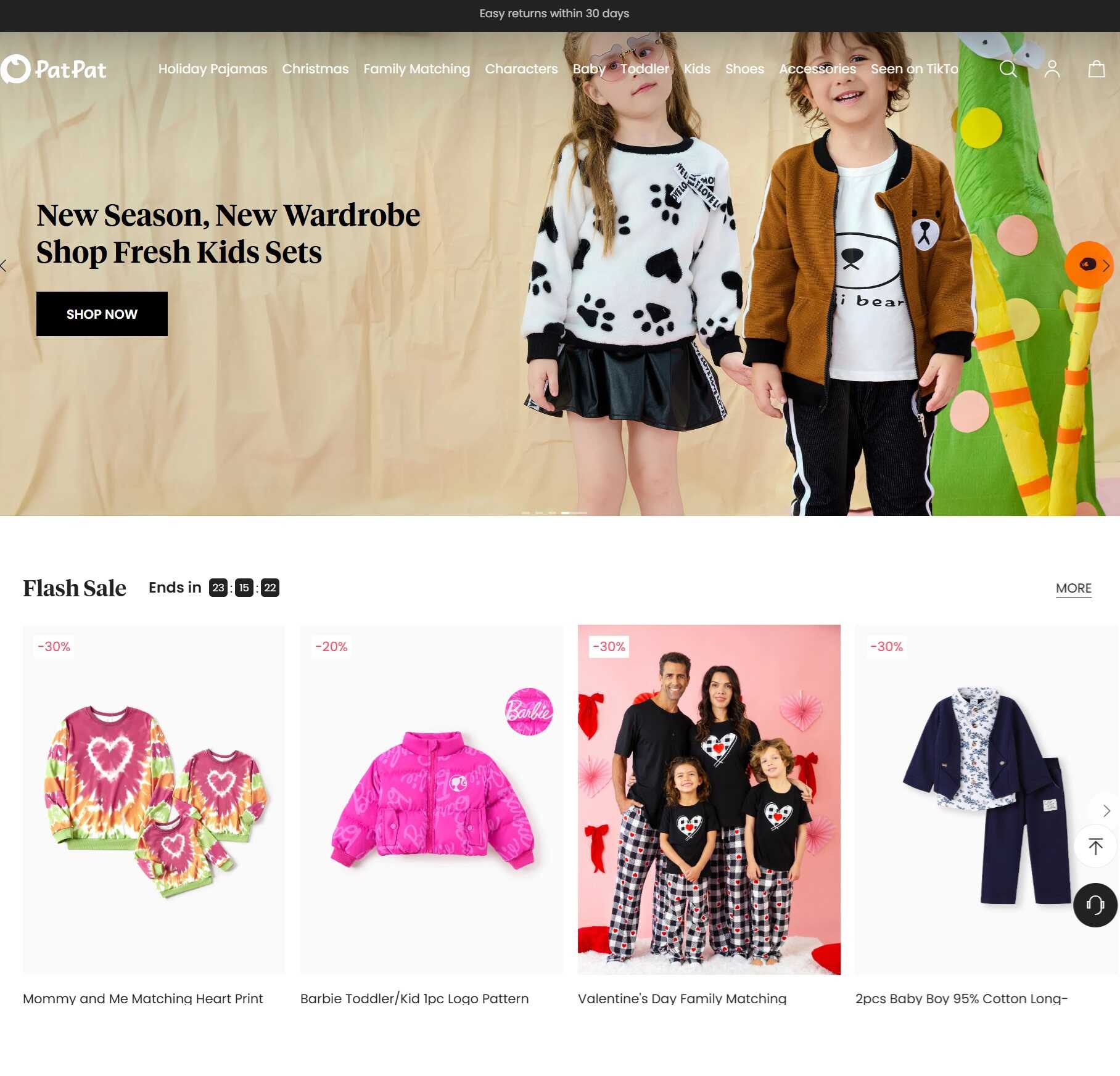 Patpat webshop