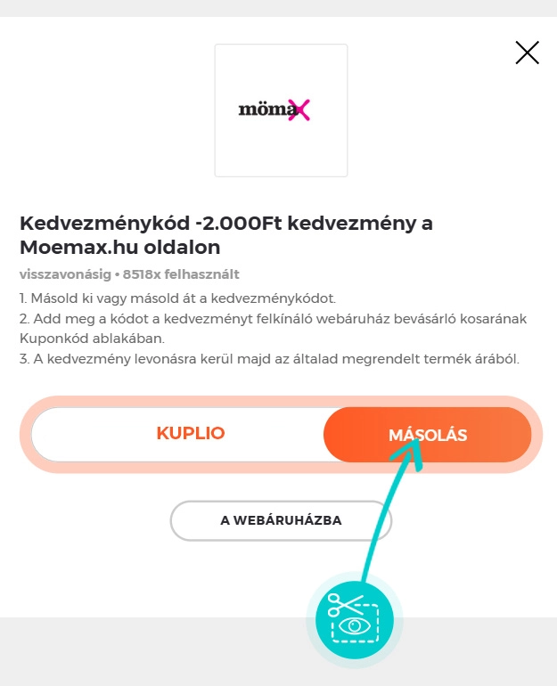 Útmutató egy Trendyol kuponkód bemásolásához