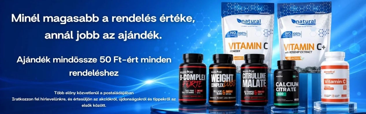 Akciós ajánlat étrend kiegészítőkre