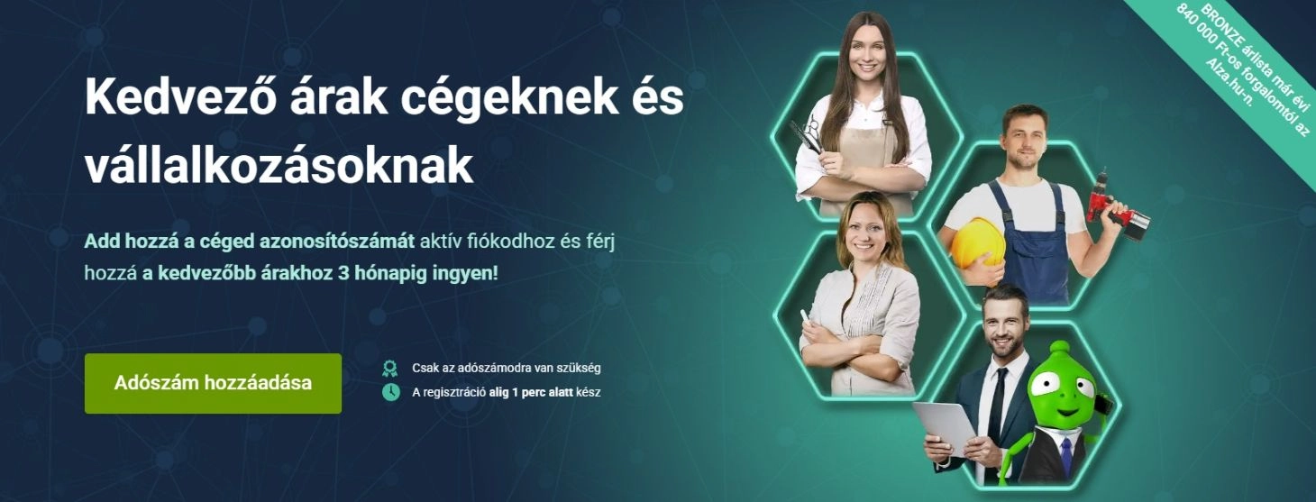 Kedvezmények cégek számára