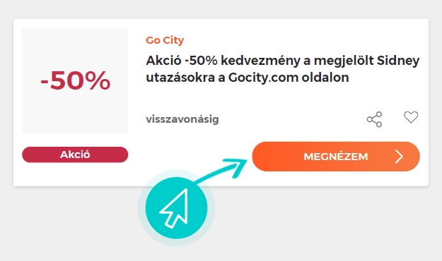 Go City akciók felhasználása