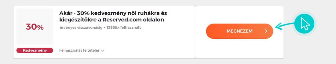 Reserved akciók felhasználása