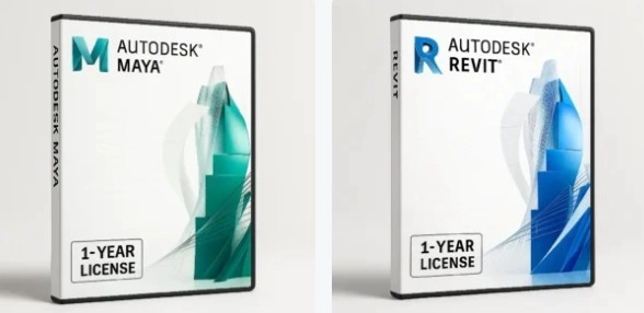 Autodesk Maya és Revit 1 éves licencek